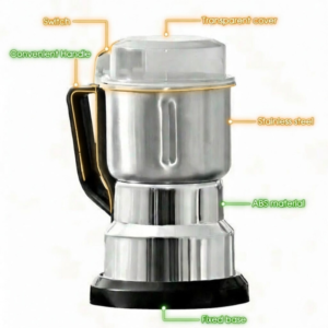 Mini Electric Grinder Machine | 700W Stainless Steel Coffee, Spice & Masala Grinder