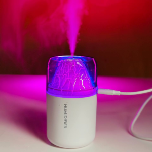 Volcano H05 Cool Mist Air Humidifier with Aroma & LED Light – Portable USB Humidifier